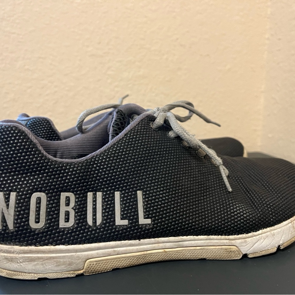No Bull unisex shoes men’s size 8.5 black and grey used condition - Picture 4 of 7